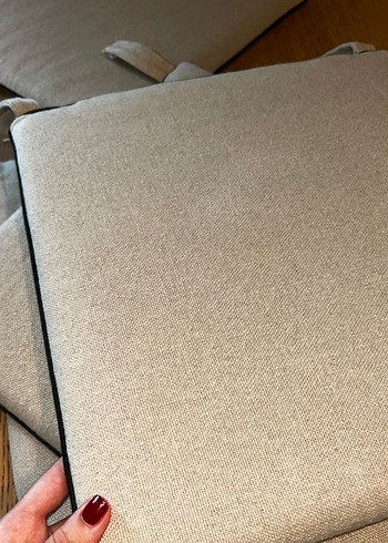 Bej Modern Kare Minder - Görsel 5