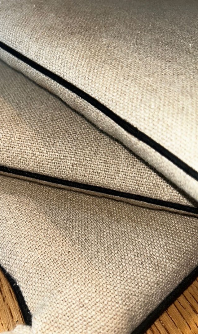 Bej Modern Kare Minder - Görsel 3