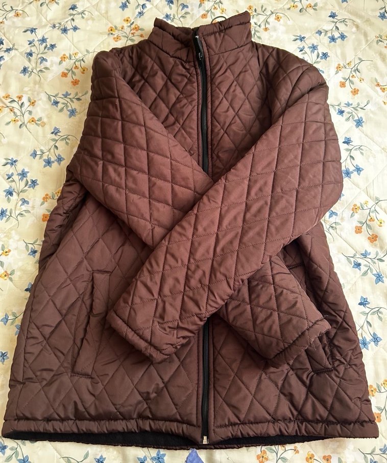 Unisex Kahverengi Fermuarlı Mont - Görsel 3