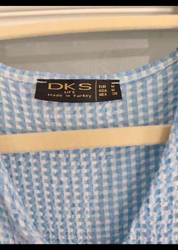 deniz kızı marka pötikare elbise - Görsel 2