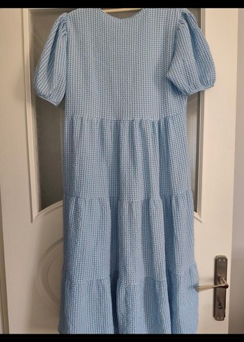 deniz kızı marka pötikare elbise - Görsel 4