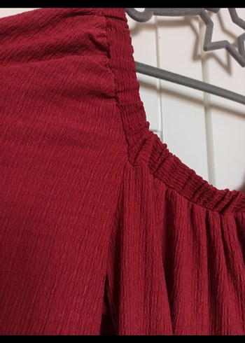 Lcw kare yaka dokulu hamile elbisesi - Görsel 5