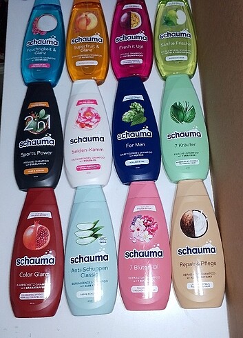 SCHAUMA 400 ML ŞAMPUAN ÇEŞİTLERİ ORJİNAL
