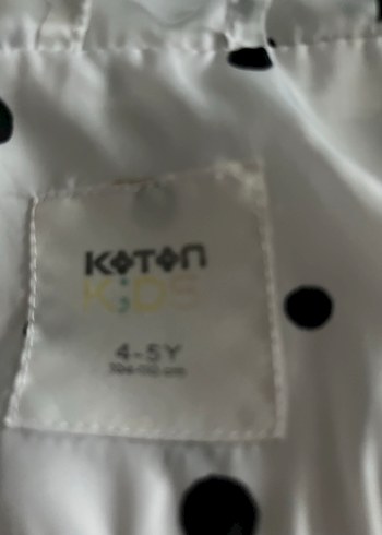 Kapüşonlu Puantiyeli Kız Çocuk Yağmurluk - Görsel 2