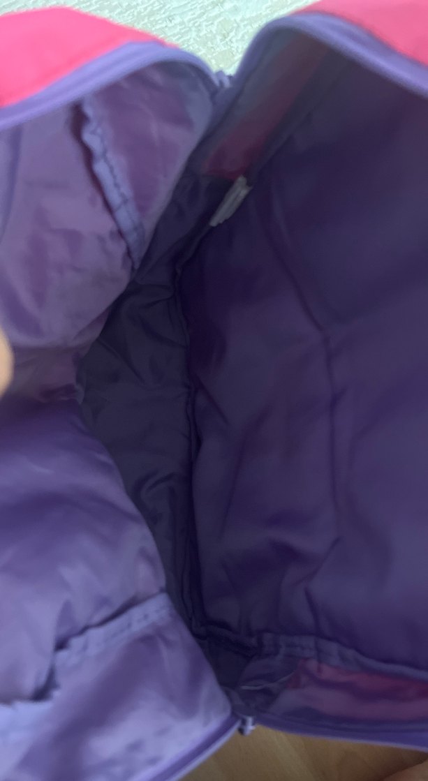 Fermuarlı Pembe Kadın Sırt Çantası - Görsel 2