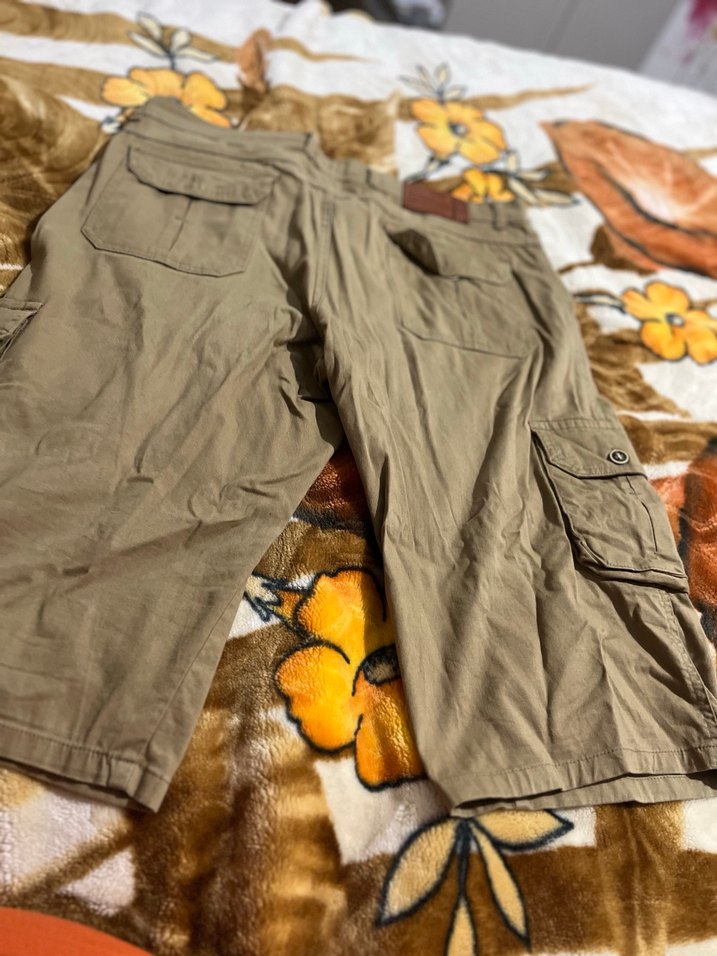 Kahverengi Kamuflaj Kemerli Erkek Şort - Görsel 4