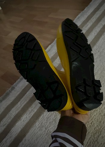 Sarı Erkek Lastik Dizüstü Çizme - Görsel 3