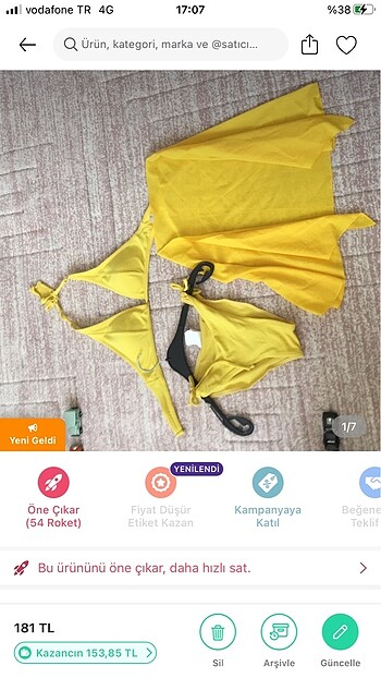 LCW bikini 3 parça