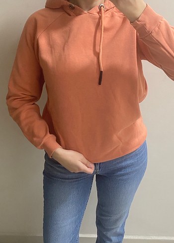 Kadın Kapüşonlu Sweatshirt - Görsel 3