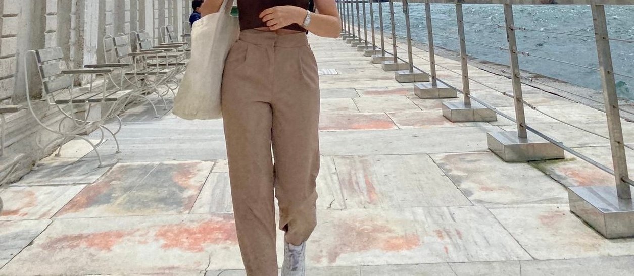 Vizon Kadın Kumaş Pantolon - Görsel 2