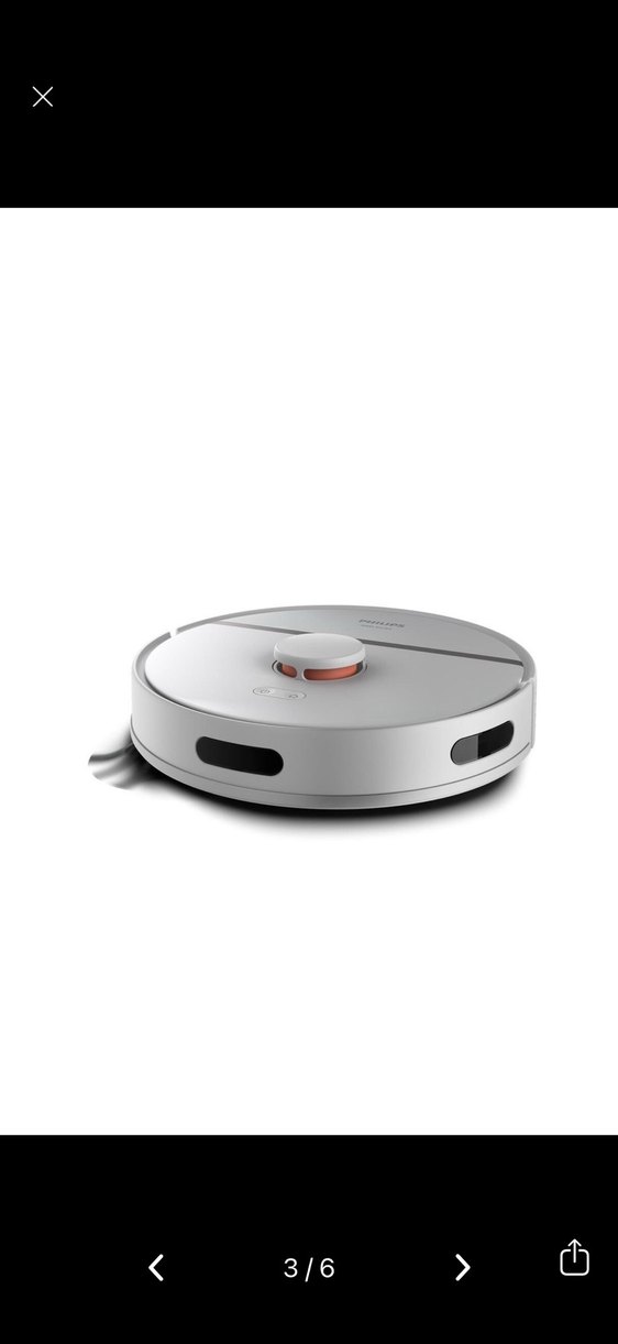 Beyaz Gri Robot Süpürge 230 Dakika Çalışma Süresi - Görsel 2