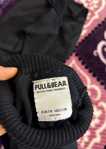 Siyah Boğazlı Kadın Triko Kazak - Görsel 2