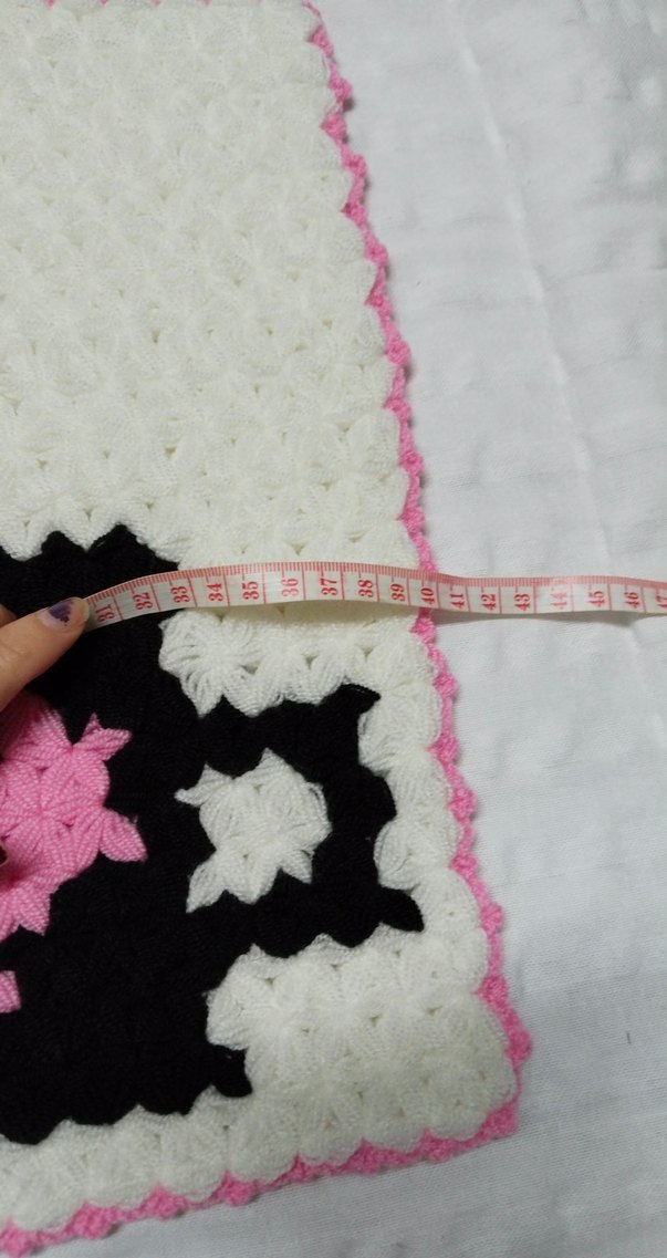 Pembe Detaylı El Örgüsü Banyo Süngeri Çeyizlik lif - Görsel 5