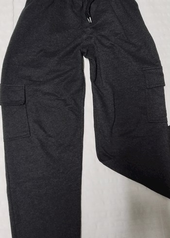 Gri Erkek Rahat Kesim Eşofman Altı - Görsel 3