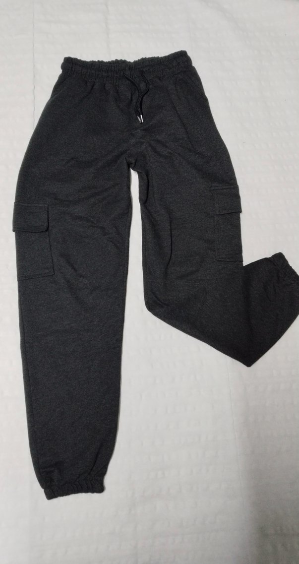 Gri Erkek Rahat Kesim Eşofman Altı - Görsel 2