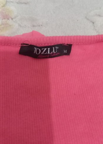 Pembe Nakışlı kadin hirka - Görsel 3