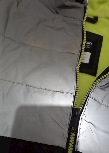 Kapüşonlu Fermuarlı Gri Erkek Çocuk Ceketi - Görsel 4