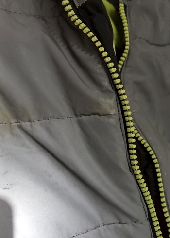 Kapüşonlu Fermuarlı Gri Erkek Çocuk Ceketi - Görsel 7