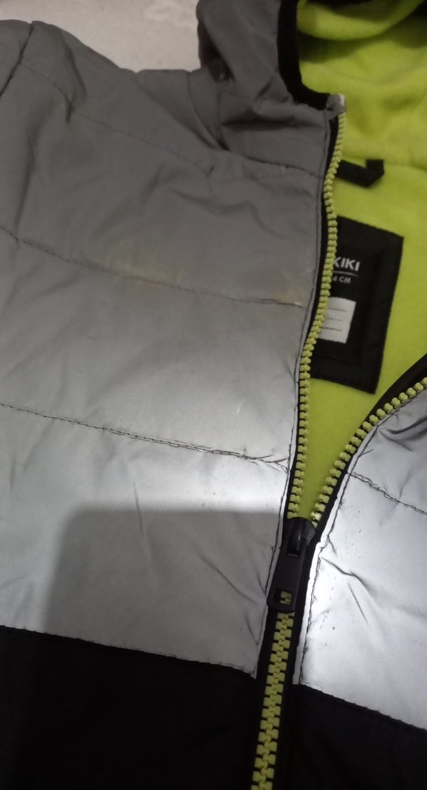 Kapüşonlu Fermuarlı Gri Erkek Çocuk Ceketi - Görsel 4