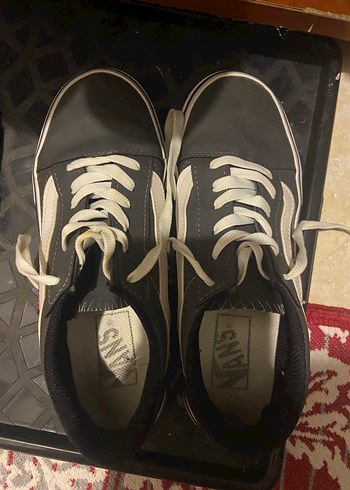 Siyah Vans Kadın Günlük Spor Ayakkabı 38 numara - Görsel 3