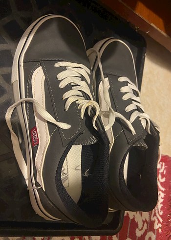 Siyah Vans Kadın Günlük Spor Ayakkabı 38 numara - Görsel 2