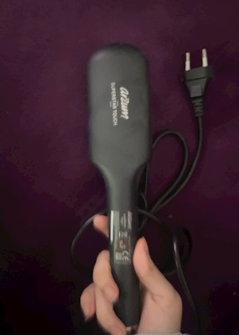 Kahverengi Saç Düzleştirici Fırça arzum - Görsel 2