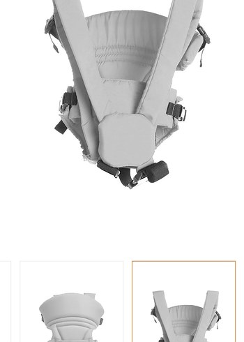 Gri Baby Plus Bebek Taşıyıcı - Görsel 3