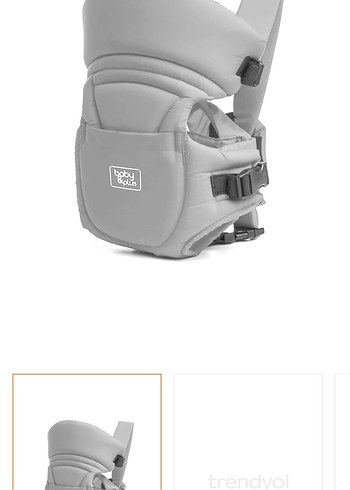 Gri Baby Plus Bebek Taşıyıcı - Görsel 2