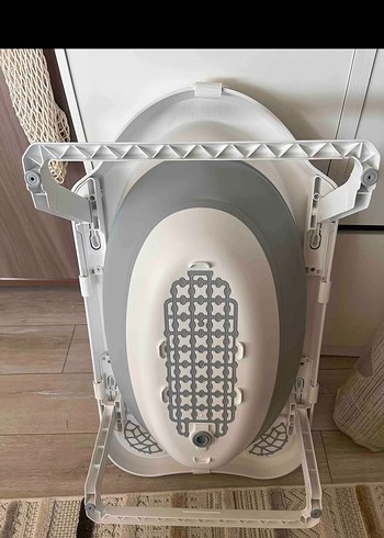 Kaymaz Tabanlı Gri Banyo küveti - Görsel 3