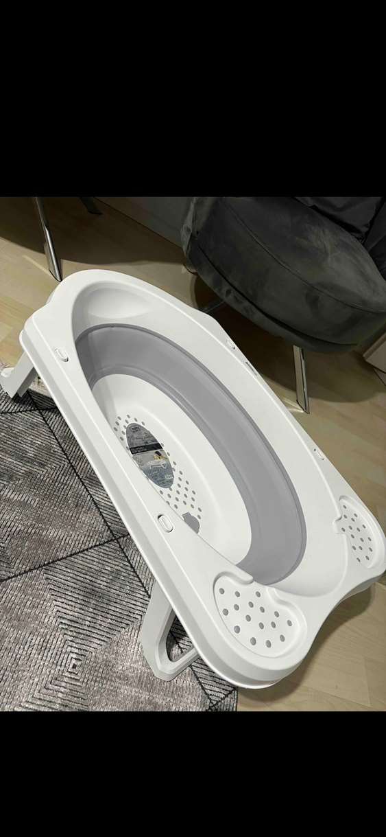 Kaymaz Tabanlı Gri Banyo küveti - Görsel 4