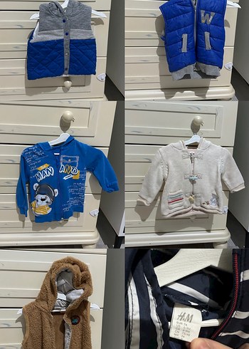 Erkek Çocuk Kot Ceketler Kapüşonlu Rahat Kesim mont - Görsel 2