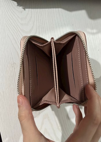 Deri Fermuarlı Kadın Cüzdan - Görsel 4