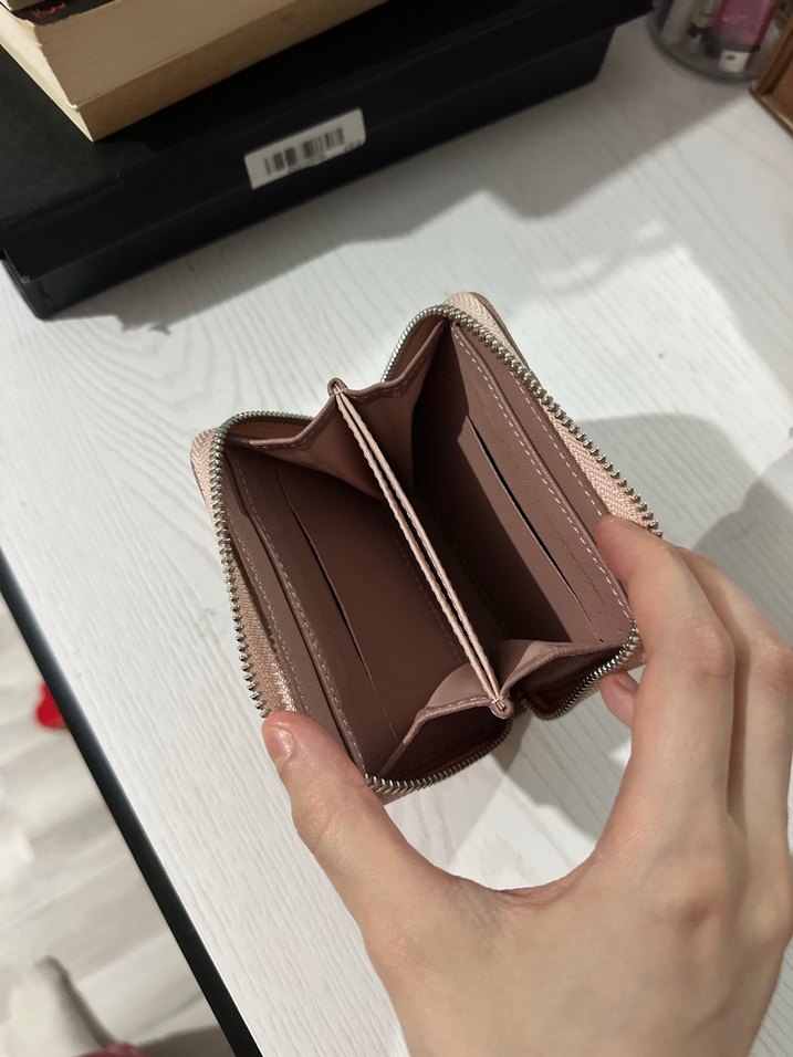 Deri Fermuarlı Kadın Cüzdan - Görsel 3