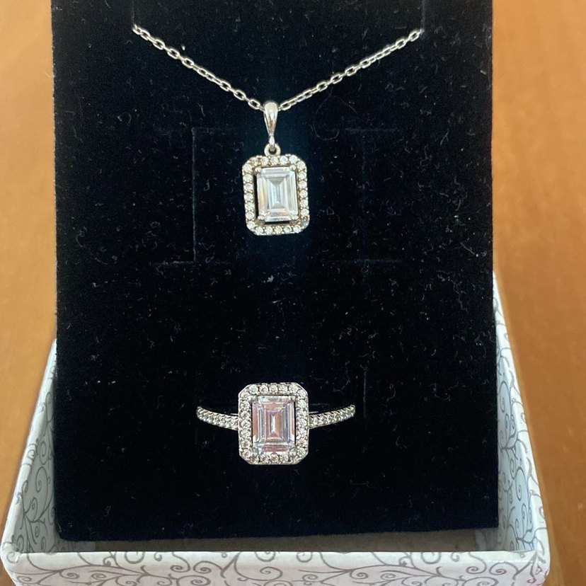925 Söğütlü Silver Gümüş Kolye ve Yüzük — görsel 6/6