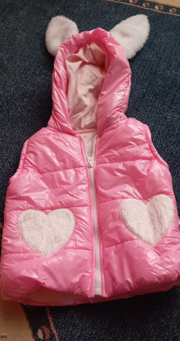 tavsan kulaklı mont - Görsel 4