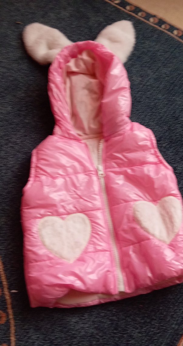 tavsan kulaklı mont - Görsel 2