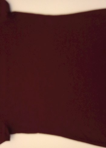 Bordo Kadın Kısa Kollu Basic Tişört - Görsel 2