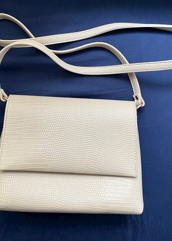 Koton Bej Deri Kemer Detaylı Kadın Çanta - Görsel 3