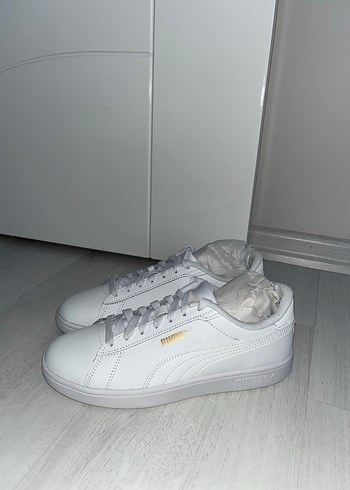 Beyaz Puma Kadın Spor Ayakkabı - Görsel 2