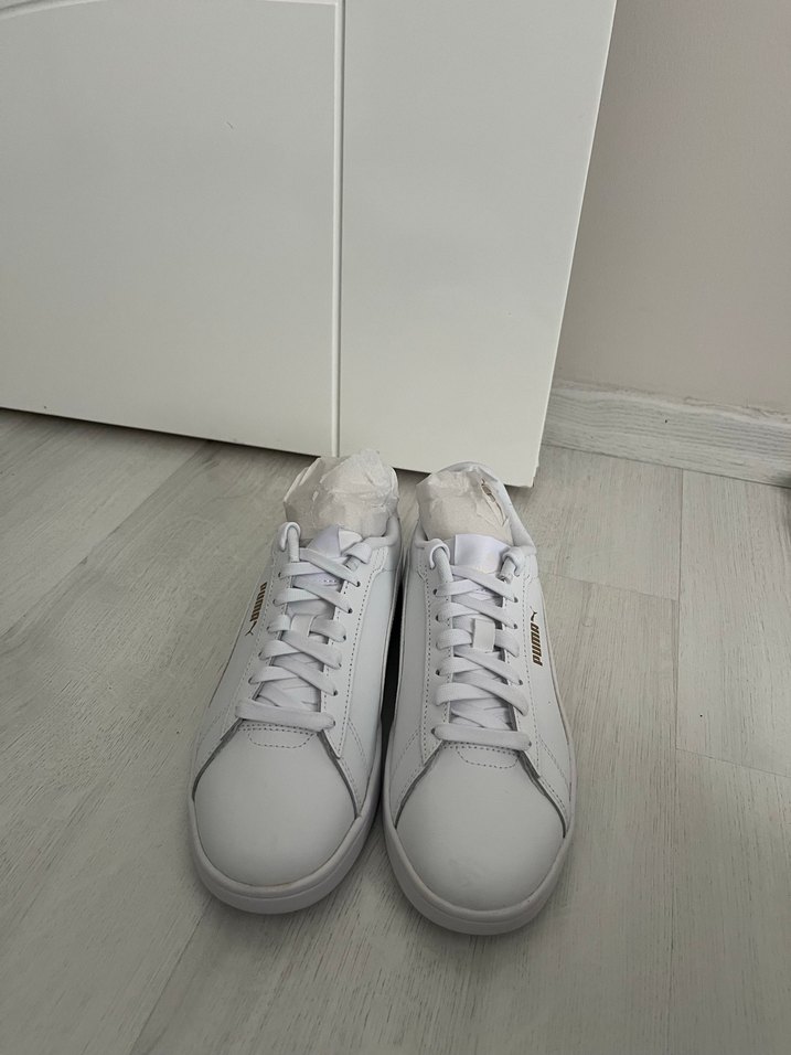 Beyaz Puma Kadın Spor Ayakkabı - Görsel 3