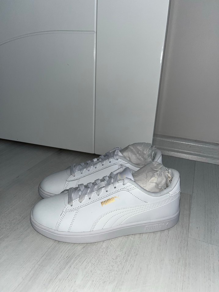 Beyaz Puma Kadın Spor Ayakkabı - Görsel 2