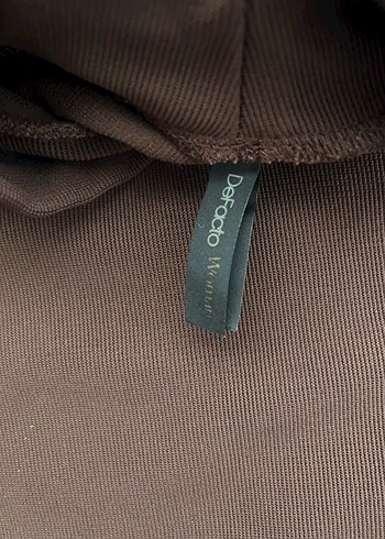 Kahverengi Yarım Balıkçı Yaka Kadın Kazak - Görsel 4