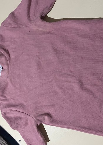 bershka pembe kısa üst - Görsel 4