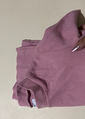 bershka pembe kısa üst - Görsel 2