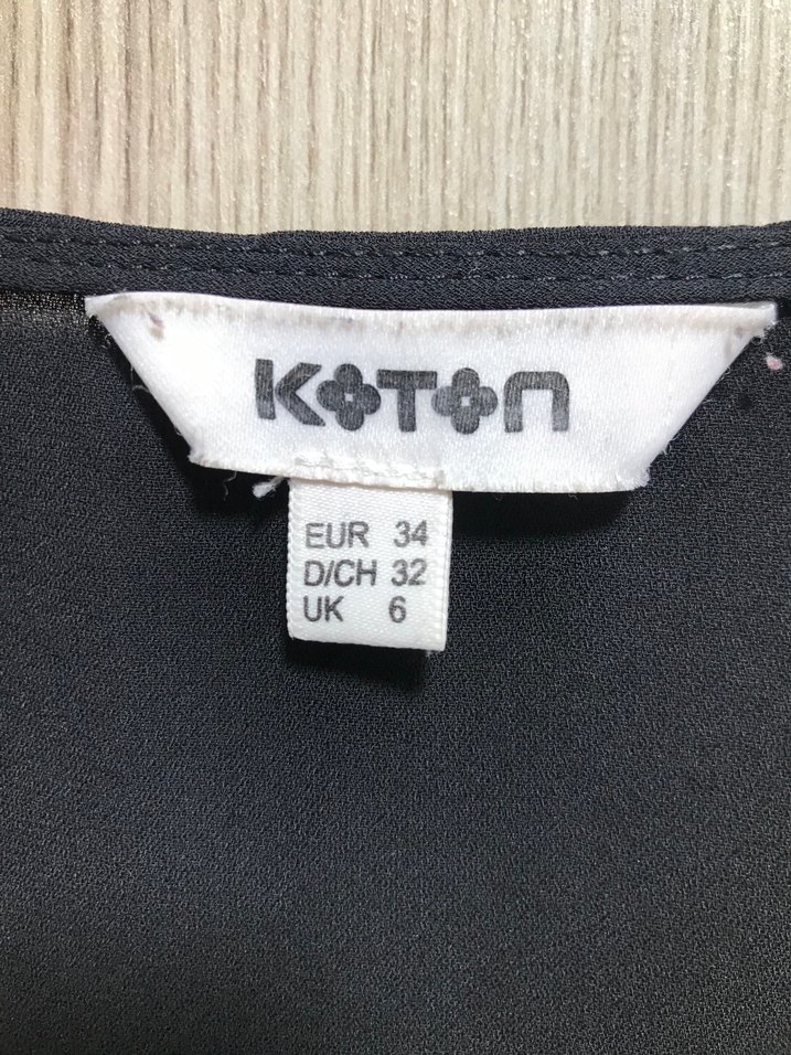 Siyah V Yaka Uzun Kollu Kadın Bluz - Görsel 4