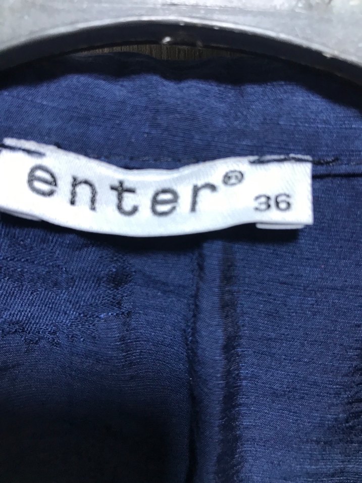 Lacivert Uzun Elbise, Kemerli, Salaş - Görsel 4