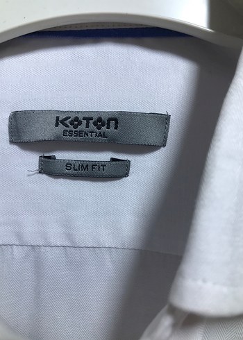 Uzun Kollu Beyaz Keten Erkek Gömlek - Görsel 2