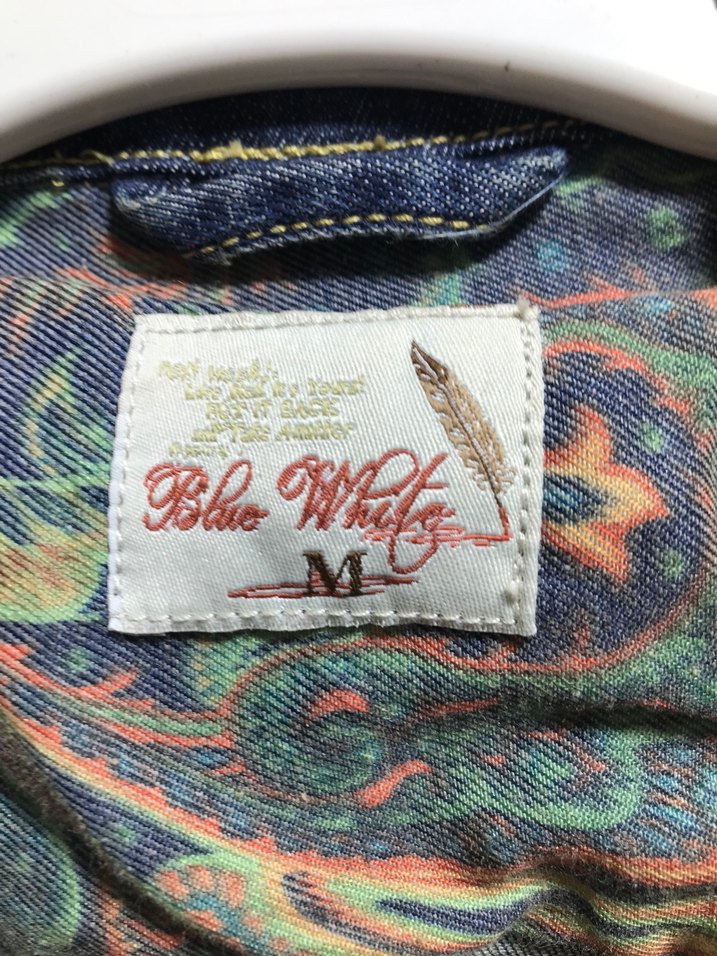 Düğmeli Mavi Kadın Denim Ceket - Görsel 2