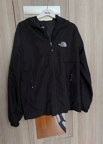 North Face The North Face Spor Siyah Kapusonlu Ceket Yagmurluk