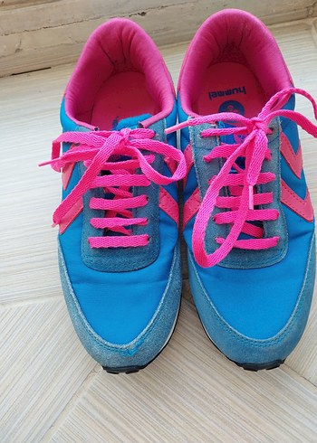 Hummel Renkli Bağcıklı Kadın Spor Ayakkabı - Görsel 5